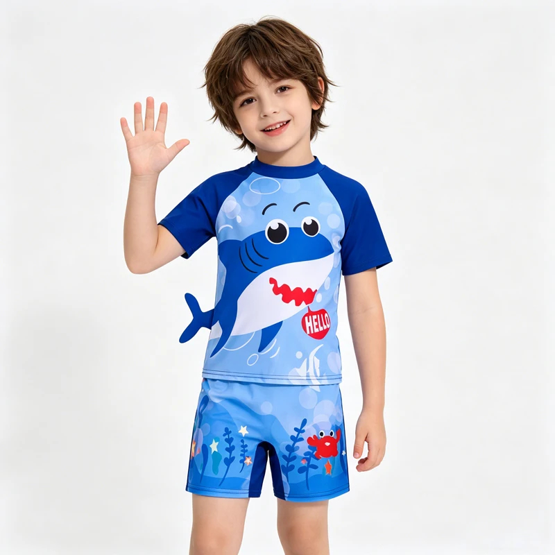 Kids Boys Split Swimsuit with Cap Cartoon Space Shark Dinosaur Print Quick Dry Swimwear Set for Toddler Beach Pool Bathing Suits
Kids Boys Split Swimsuit with Cap Cartoon Space Shark Dinosaur Print Quick Dry Swimwear Set for Toddler Beach Pool Bathing Suits