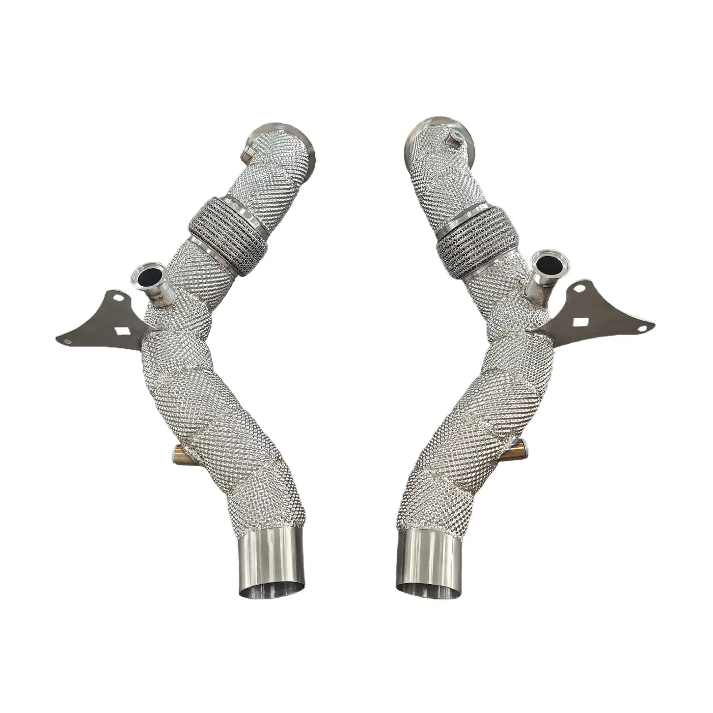 AKS Heatshield Racing Downpipe For Ferrari F8 Downpipe
AKS Heatshield Racing Downpipe For Ferrari F8 Downpipe