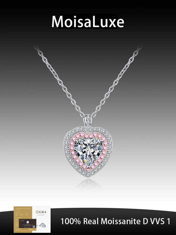 MoisaLuxe Official Store Plata Sterling 925 Silver Women's Love Bag Full Of Moissanite Necklace For Women Clavicle Chain Items
MoisaLuxe Official Store Plata Sterling 925 Silver Women's Love Bag Full Of Moissanite Necklace For Women Clavicle Chain Items
