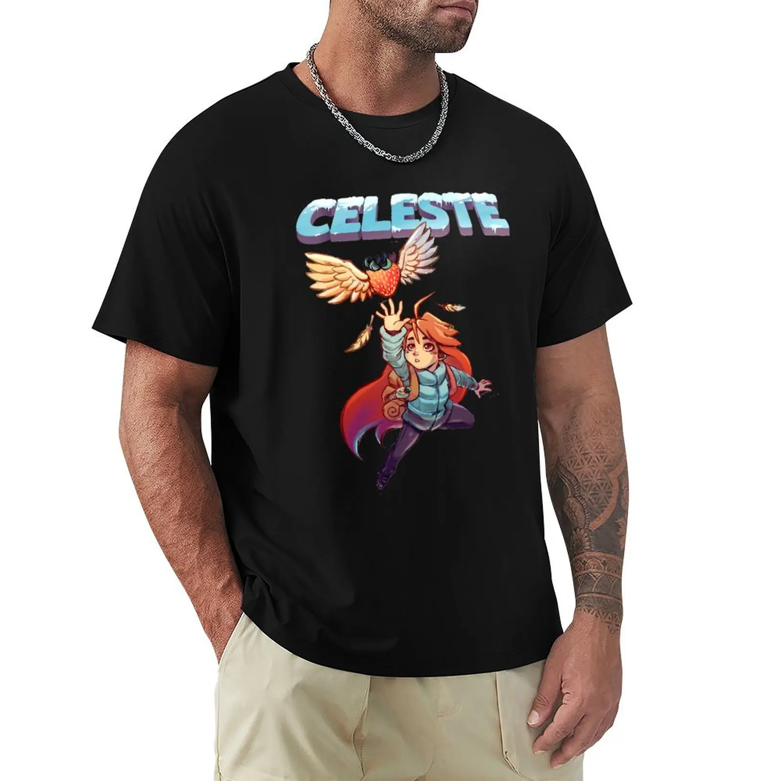 Celeste T-Shirt T-Shirt sports fans heavyweights summer shirt boys whites clothing for men
Celeste T-Shirt T-Shirt sports fans heavyweights summer shirt boys whites clothing for men