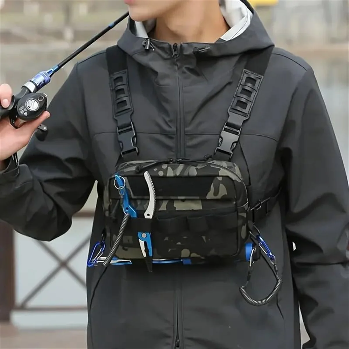 【Last-Chance!】{Chest Bag for Outdoor Sports - Molle Fishing Lure Vest, Fanny Backpack for Camping, Hiking, Cycling & Climbing
【Last-Chance!】{Chest Bag for Outdoor Sports - Molle Fishing Lure Vest, Fanny Backpack for Camping, Hiking, Cycling & Climbing