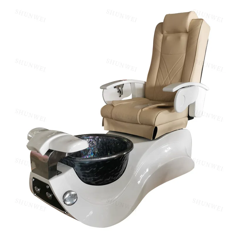 Manicure sofa Foot chair Texture embroidery multi-function semi-reclining electric washing foot back pedicure chair
Manicure sofa Foot chair Texture embroidery multi-function semi-reclining electric washing foot back pedicure chair