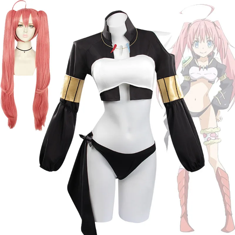 Аниме Милим Нава Косплей Костюм That Time I Got Reincarnated As A Slime The Oldest Demon King Milim's Wigs Halloween Party
Аниме Милим Нава Косплей Костюм That Time I Got Reincarnated As A Slime The Oldest Demon King Milim's Wigs Halloween Party