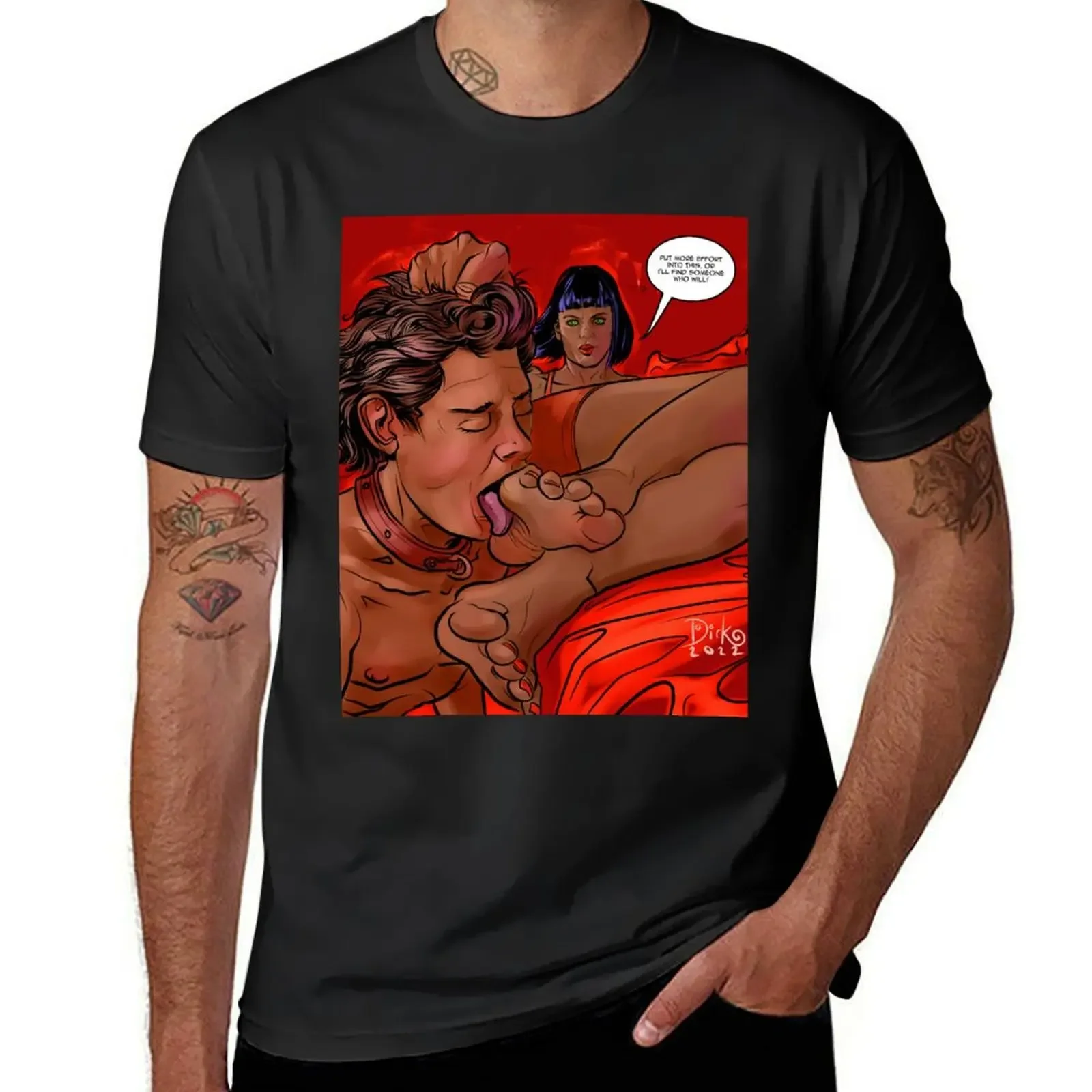 blue lock, a retro short-sleeved T-shirt with comic foot fetishism and funny prints, is a hot sale for men in summer
blue lock, a retro short-sleeved T-shirt with comic foot fetishism and funny prints, is a hot sale for men in summer