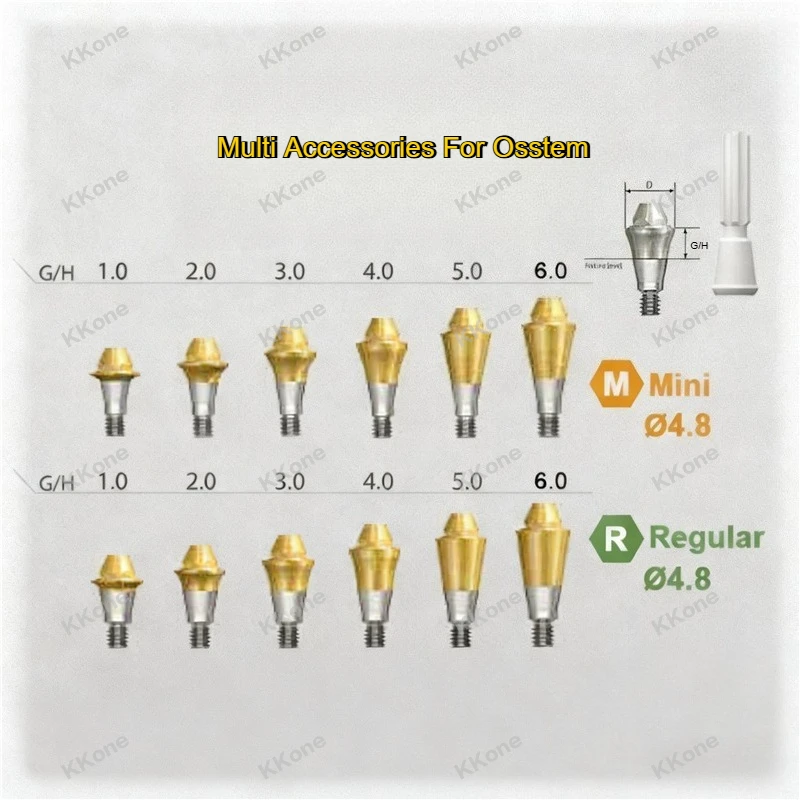 10 шт., аксессуары для зубных имплантатов, многоавтоматическая смесь из титанового сплава, прямоугольное абатимент для принадлежностей для стоматологической клиники Osstem
10 шт., аксессуары для зубных имплантатов, многоавтоматическая смесь из титанового сплава, прямоугольное абатимент для принадлежностей для стоматологической клиники Osstem