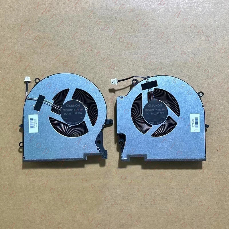 D New CPU GPU Cooling Fan DC12V 12W For HP OMEN Gaming 17-ck RTX4080 4090 Laptop
D New CPU GPU Cooling Fan DC12V 12W For HP OMEN Gaming 17-ck RTX4080 4090 Laptop