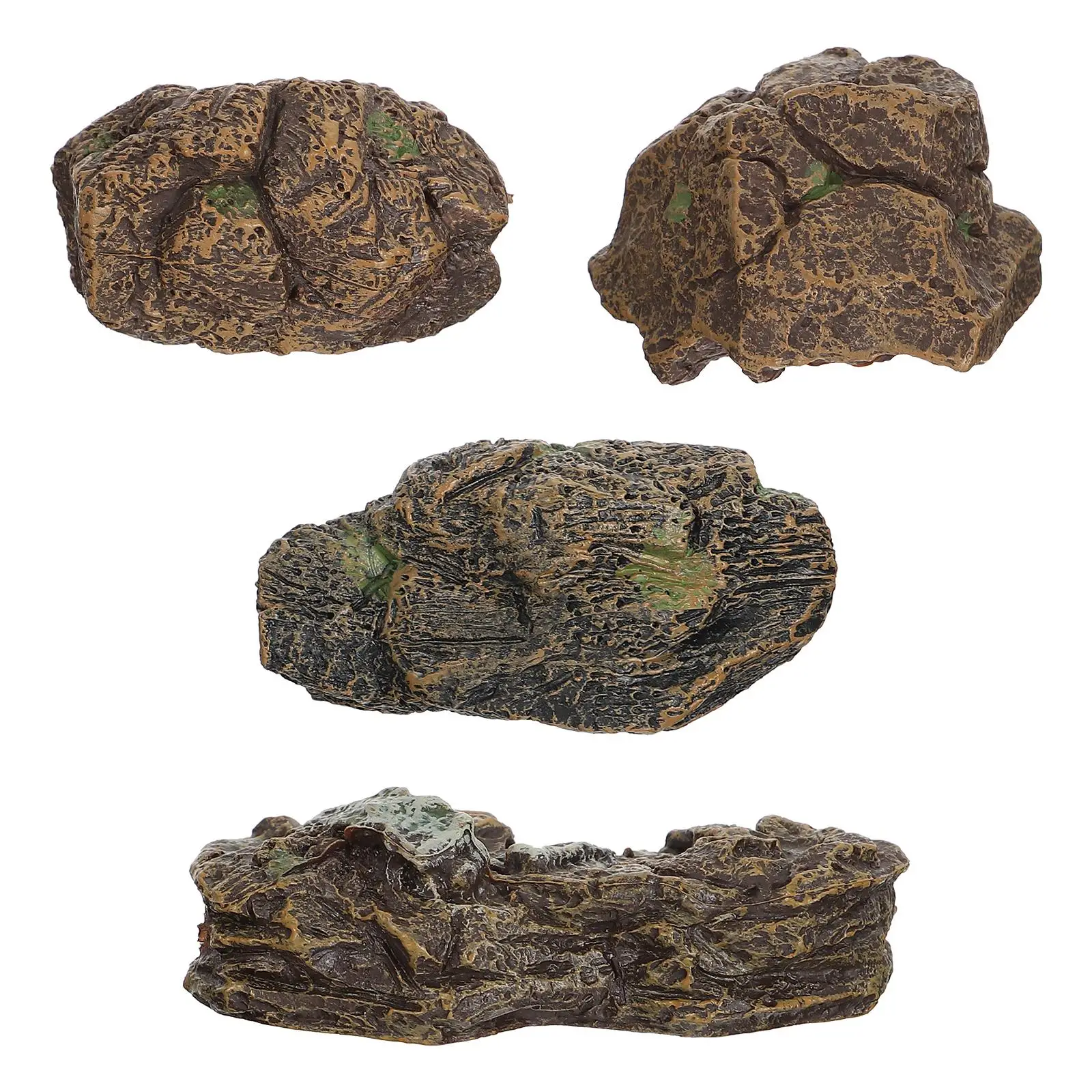 4 Pcs Simulation Stones nament PVC Miniature Rock Decor Odorless Practical Moss Succulent Bonsai Landscape Garden
4 Pcs Simulation Stones nament PVC Miniature Rock Decor Odorless Practical Moss Succulent Bonsai Landscape Garden