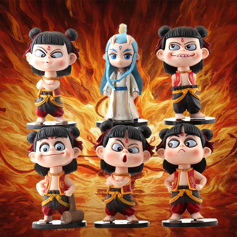 2025 New products 11.5cm Ne Zha Series Anime Figure PVC mini Action Figure Collection Valentine's Day Model Dolls Gifts Kids
2025 New products 11.5cm Ne Zha Series Anime Figure PVC mini Action Figure Collection Valentine's Day Model Dolls Gifts Kids