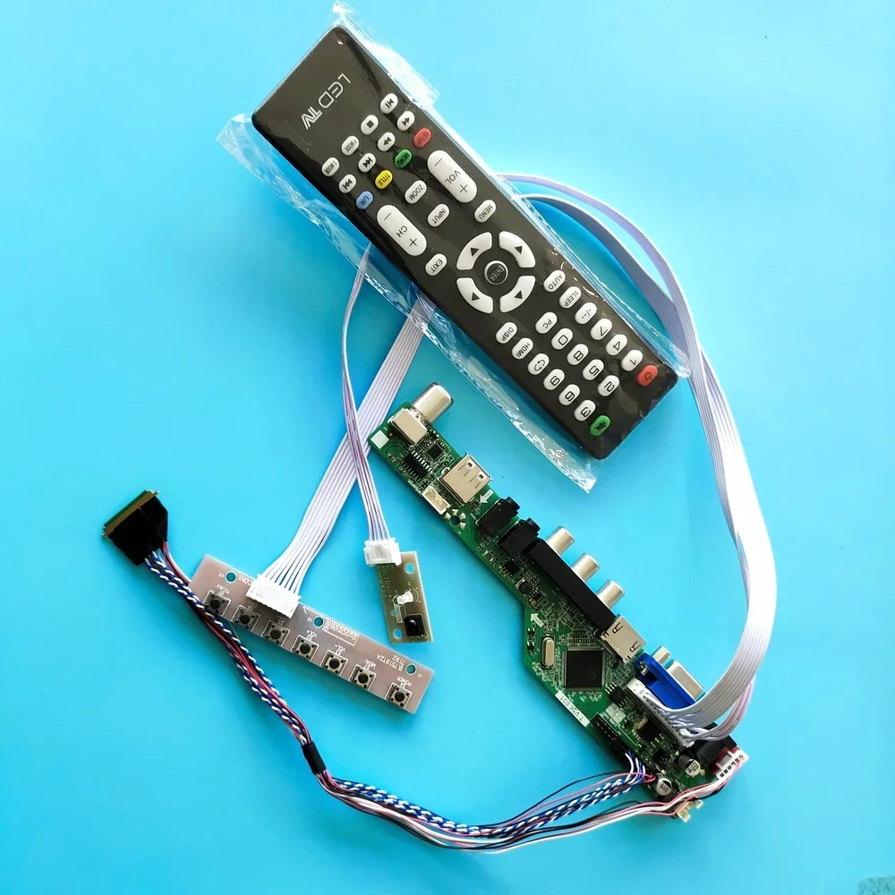 Комплект для B156XW04 V0 B156XW0 Плата драйвера контроллера 40-контактный LVDS ТВ AV ЖК-дисплей Светодиодная панель Экран VGA пульт дистанционного управления USB 15,6 дюйма 1366X768
Комплект для B156XW04 V0 B156XW0 Плата драйвера контроллера 40-контактный LVDS ТВ AV ЖК-дисплей Светодиодная панель Экран VGA пульт дистанционного управления USB 15,6 дюйма 1366X768