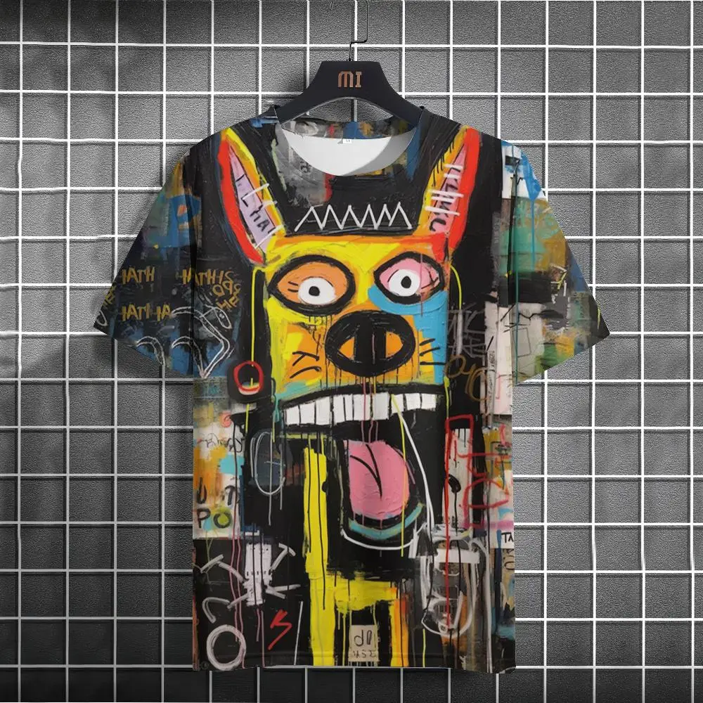 Funny Cat Graphic Men's T-shirt 3D Printed Tees Casual Pullover For Men Summer Streetwear Tops Loose Daily Short Sleeve Tees
Funny Cat Graphic Men's T-shirt 3D Printed Tees Casual Pullover For Men Summer Streetwear Tops Loose Daily Short Sleeve Tees