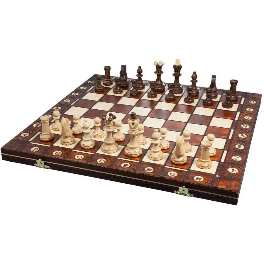 and Games Shop Muba Beautiful Handcrafted Wooden Chess Set with Board and Chess Pieces Gift idea Products 16inch 40 cm, 12 Playe
and Games Shop Muba Beautiful Handcrafted Wooden Chess Set with Board and Chess Pieces Gift idea Products 16inch 40 cm, 12 Playe