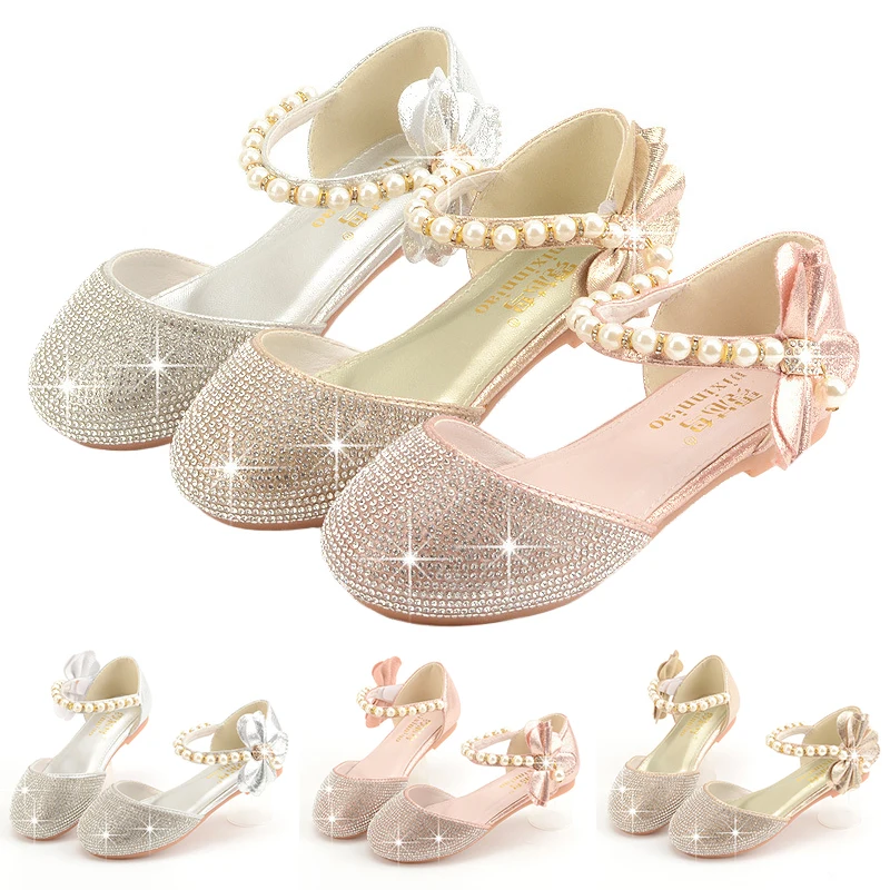 Summer Fashion Children's Shiny Diamond Crystal Leather Shoes Gorgeous Girls Dance Performance Party Beaded Soft Sole Sandals
Summer Fashion Children's Shiny Diamond Crystal Leather Shoes Gorgeous Girls Dance Performance Party Beaded Soft Sole Sandals
