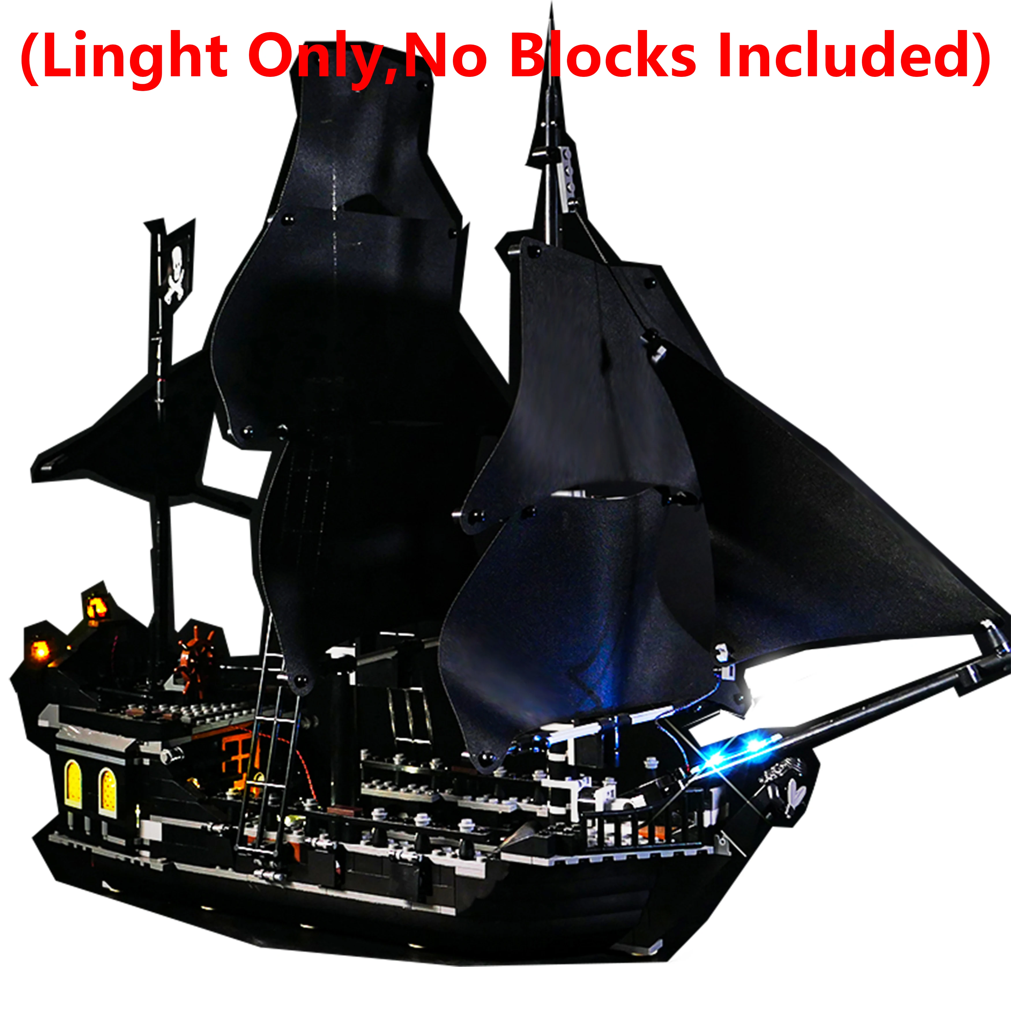 Комплект светодиодных фонарей «сделай сам» для 4184, строительные блоки пиратского корабля, дисплей с дистанционным управлением, аксессуары для освещения, фонари только для моделей фанатов
Комплект светодиодных фонарей «сделай сам» для 4184, строительные блоки пиратского корабля, дисплей с дистанционным управлением, аксессуары для освещения, фонари только для моделей фанатов