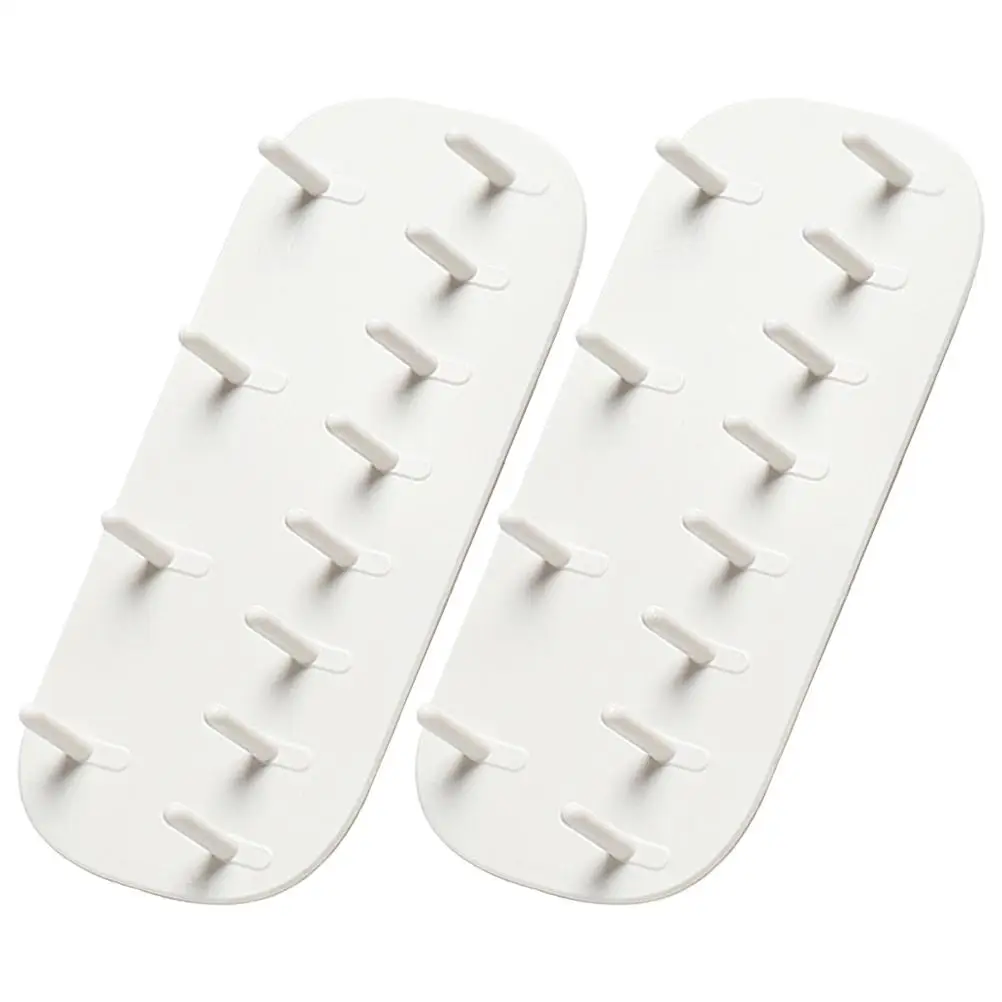 2Pcs White Jewelry Storage Hanger for Necklaces Earrings Wall Mounted Organizer Necklace Holder Earring Display Rack
2Pcs White Jewelry Storage Hanger for Necklaces Earrings Wall Mounted Organizer Necklace Holder Earring Display Rack