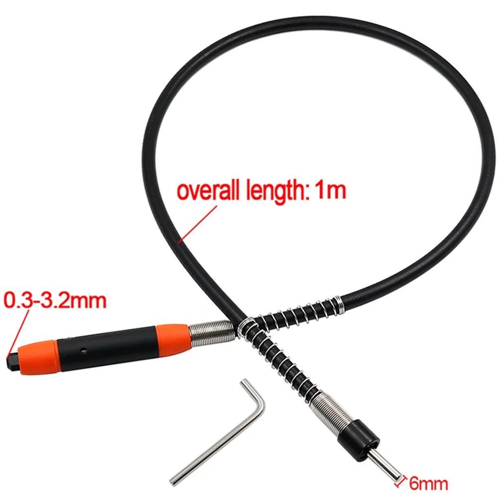 Высококачественная гибкая насадка вала для вращающихся инструментов. Ручка в комплекте. Идеально подходит для резьбы, шлифовки и полировки.
Высококачественная гибкая насадка вала для вращающихся инструментов. Ручка в комплекте. Идеально подходит для резьбы, шлифовки и полировки.