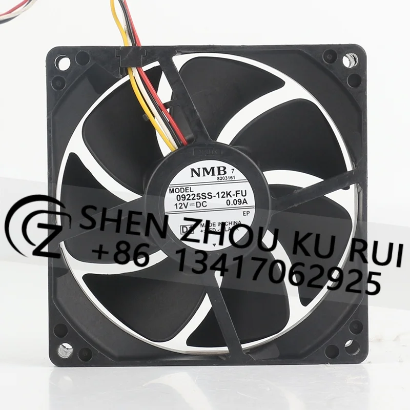 New original NMB DC 12V 0.09A AC EC 9025 inverter fan Ultra-durable 4-wire 09225SS-12K-FU cooling fan
New original NMB DC 12V 0.09A AC EC 9025 inverter fan Ultra-durable 4-wire 09225SS-12K-FU cooling fan