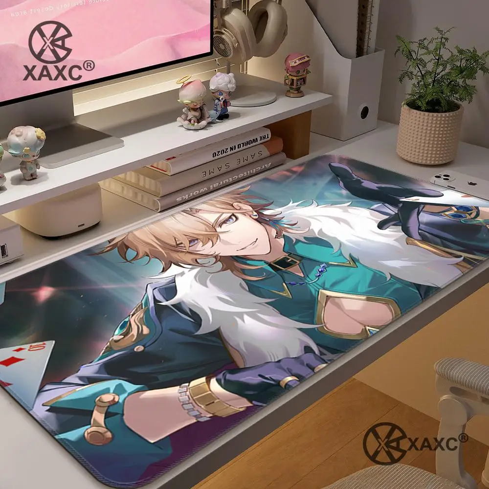 Honkai Star Rail Aventurine XAXC Mouse Pad large keyboard mouse desk pad non-slip rubber gaming mouse pad laptop mouse carpet
Honkai Star Rail Aventurine XAXC Mouse Pad large keyboard mouse desk pad non-slip rubber gaming mouse pad laptop mouse carpet