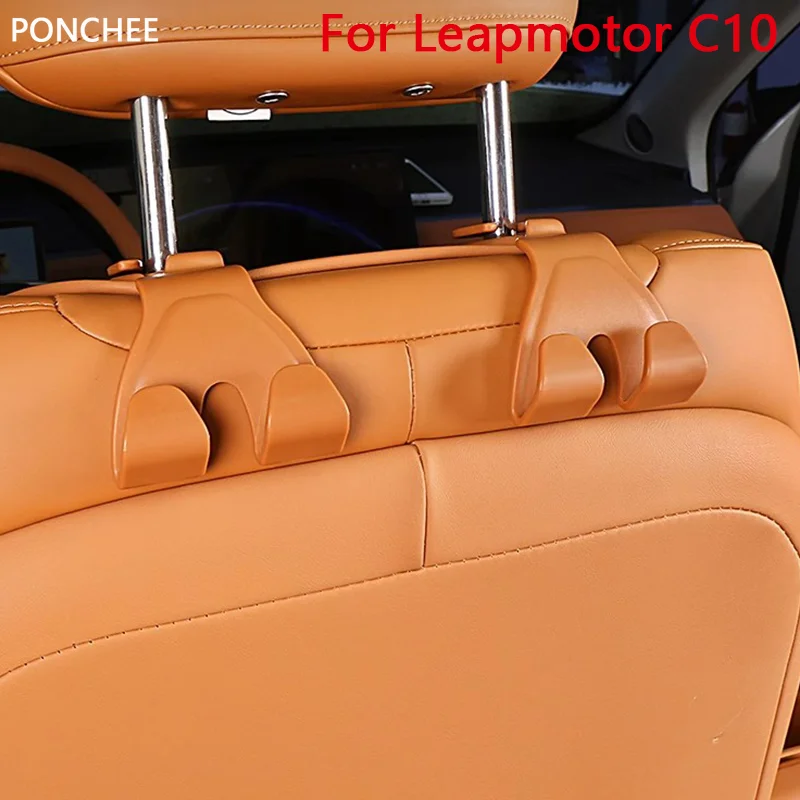 Car Seat Back Hooks for Leapmotor C10 2024-2025 Multi-functional Rear Storage Automobile Modification Supplies Convenient
Car Seat Back Hooks for Leapmotor C10 2024-2025 Multi-functional Rear Storage Automobile Modification Supplies Convenient