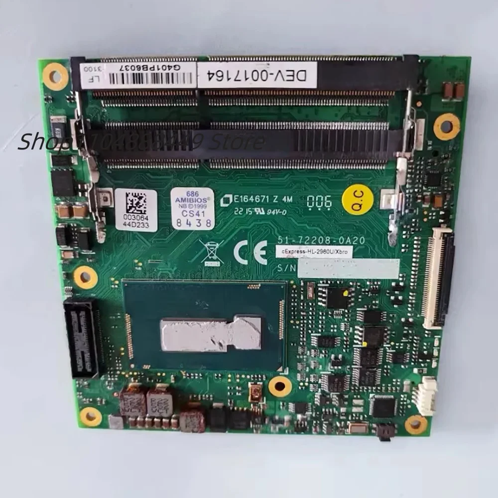 Express-HL-2980U/Xbro Industrial control ETX motherboard 51-72208-0A20
Express-HL-2980U/Xbro Industrial control ETX motherboard 51-72208-0A20
