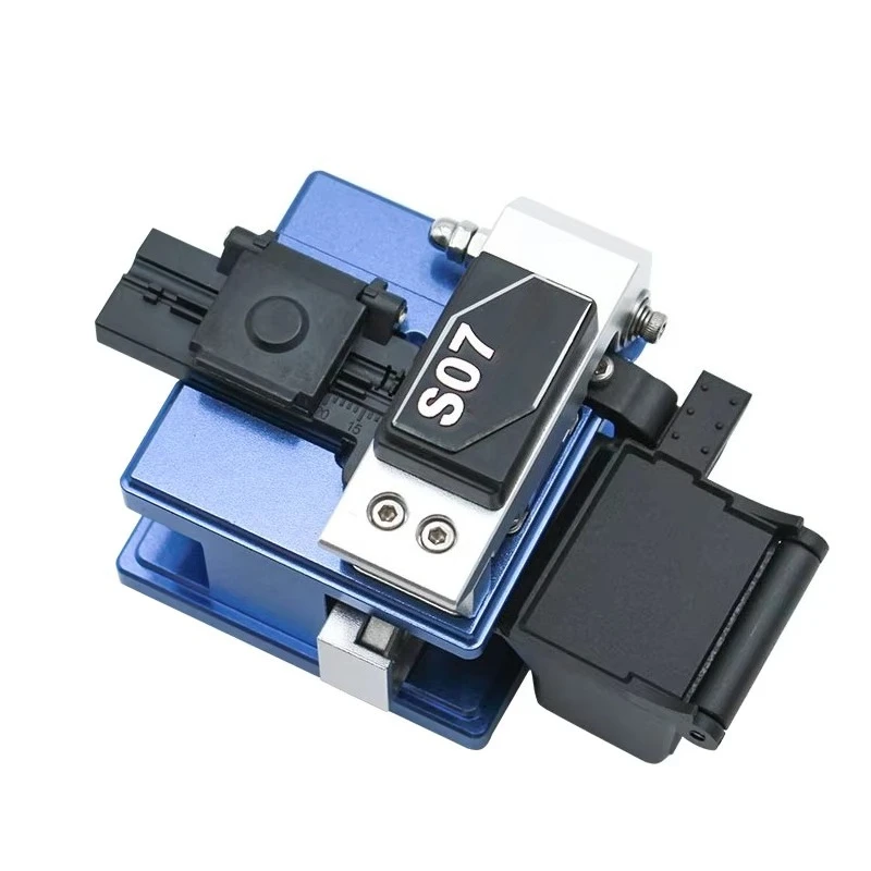 fusion Splicer Optical Fiber Cleaver Fiber Cable Cutter S07 with Wast Fiber Box
fusion Splicer Optical Fiber Cleaver Fiber Cable Cutter S07 with Wast Fiber Box