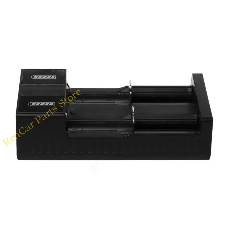 F19A Portable 3.7V 18650 Portable 18350 26650 10440 USB Independent Li-ion Battery Charging Device 2 Slots
F19A Portable 3.7V 18650 Portable 18350 26650 10440 USB Independent Li-ion Battery Charging Device 2 Slots