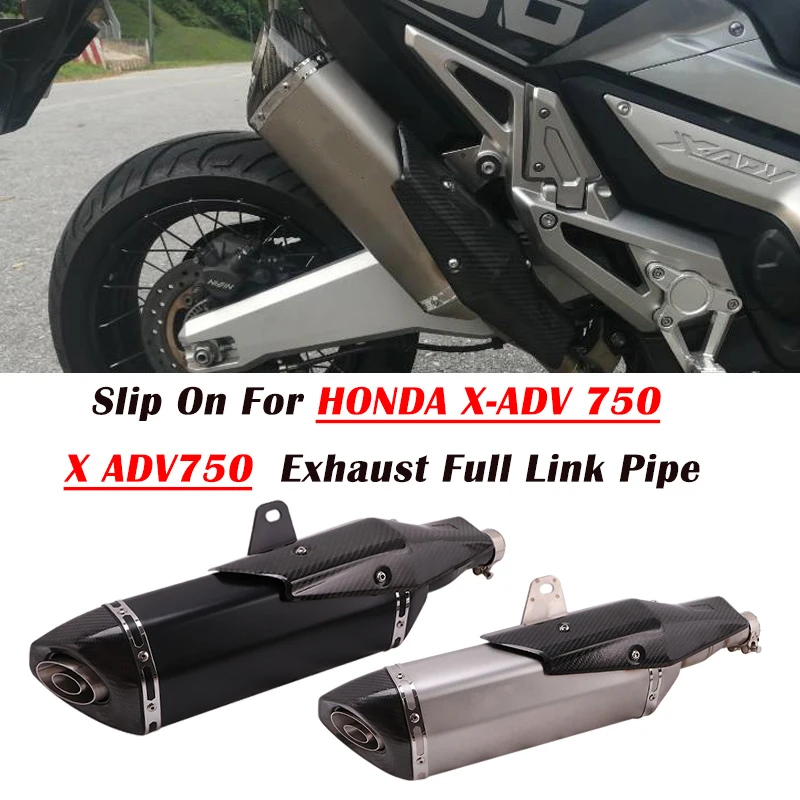 Slip On For HONDA XADV X ADV 750 Motorcycle Exhaust Escape System Middle Link Pipe Carbon Fiber Muffler DB Killer Heat Shield
Slip On For HONDA XADV X ADV 750 Motorcycle Exhaust Escape System Middle Link Pipe Carbon Fiber Muffler DB Killer Heat Shield