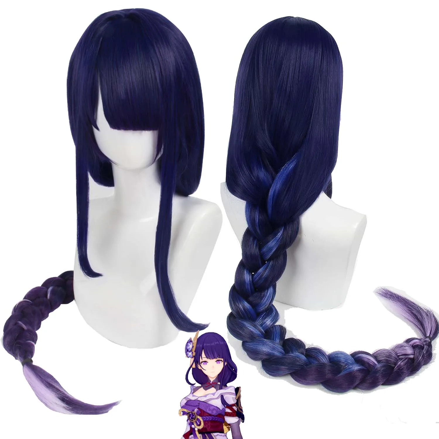 Halloween Party Genshin Impact Raiden Shogun Cosplay Long Purple Braid Wig
Halloween Party Genshin Impact Raiden Shogun Cosplay Long Purple Braid Wig