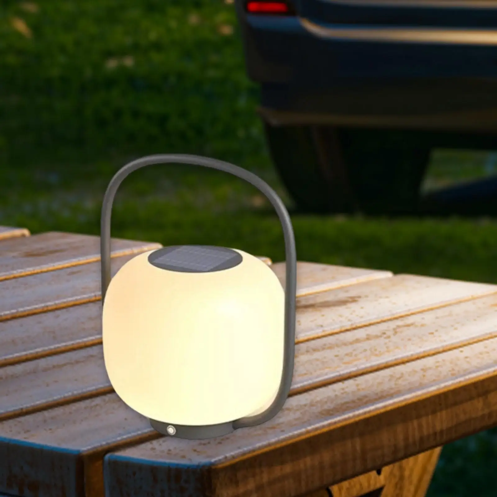 Solar Lantern Table Lamp Portable Decor Water Resistant Outdoor Lantern for
Solar Lantern Table Lamp Portable Decor Water Resistant Outdoor Lantern for