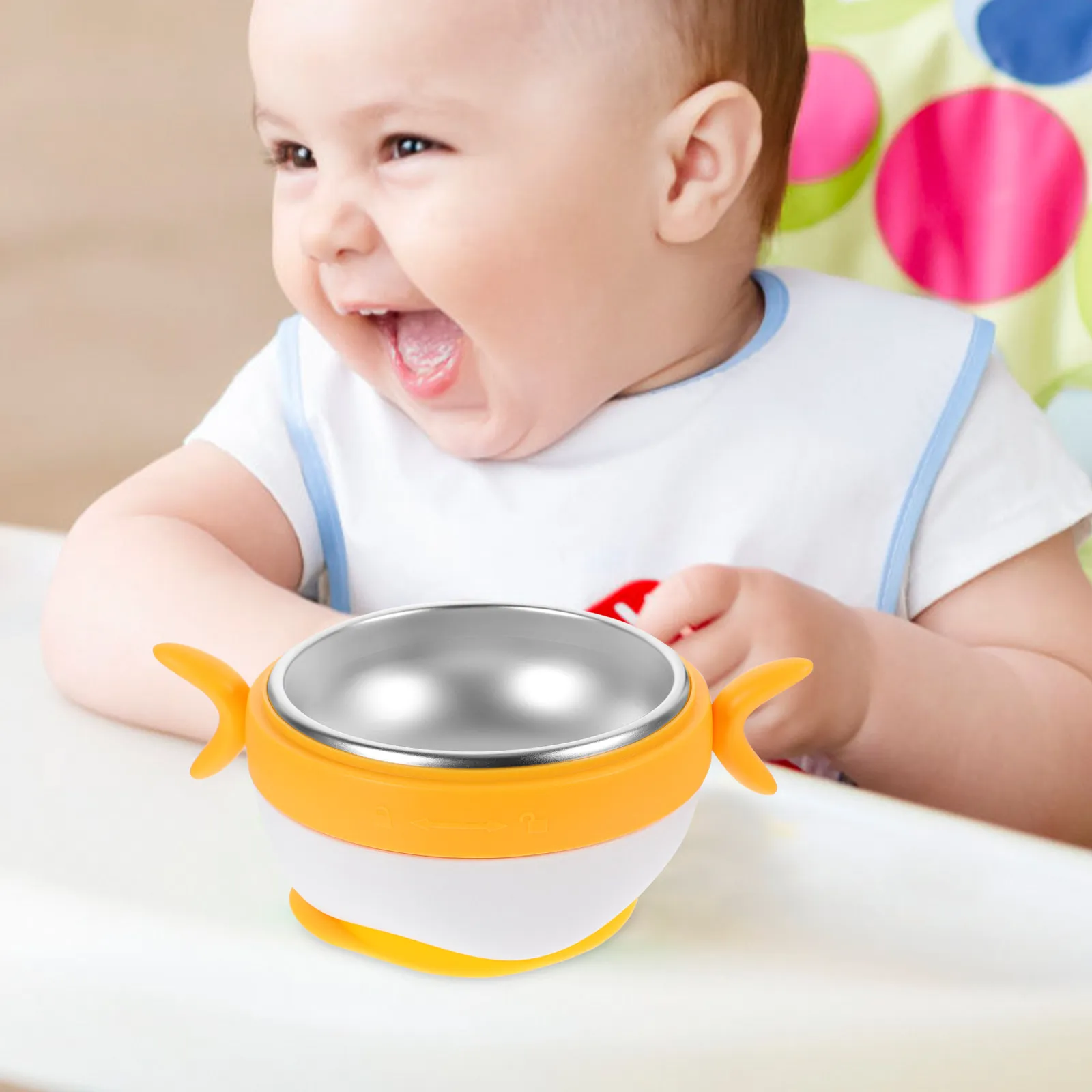 Baby Insulation Bowl Deepened Bottom Sturdy Easy Grip Handle Baby Serving Bowl Thermal Tableware for Toddler Kids
Baby Insulation Bowl Deepened Bottom Sturdy Easy Grip Handle Baby Serving Bowl Thermal Tableware for Toddler Kids