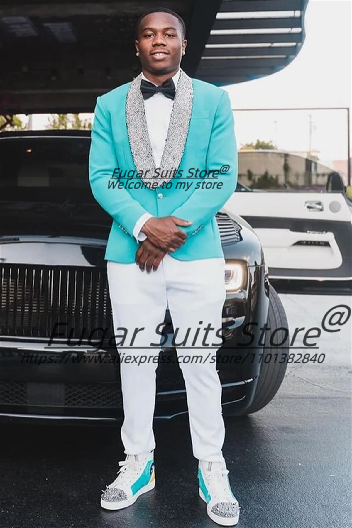 Handsome Fashion Male Formal Prom Blazers Slim Shiny Shawl Lapel Groom Tuxedos 2 Pcs Sets Customized Elegant trajes para hombre
Handsome Fashion Male Formal Prom Blazers Slim Shiny Shawl Lapel Groom Tuxedos 2 Pcs Sets Customized Elegant trajes para hombre
