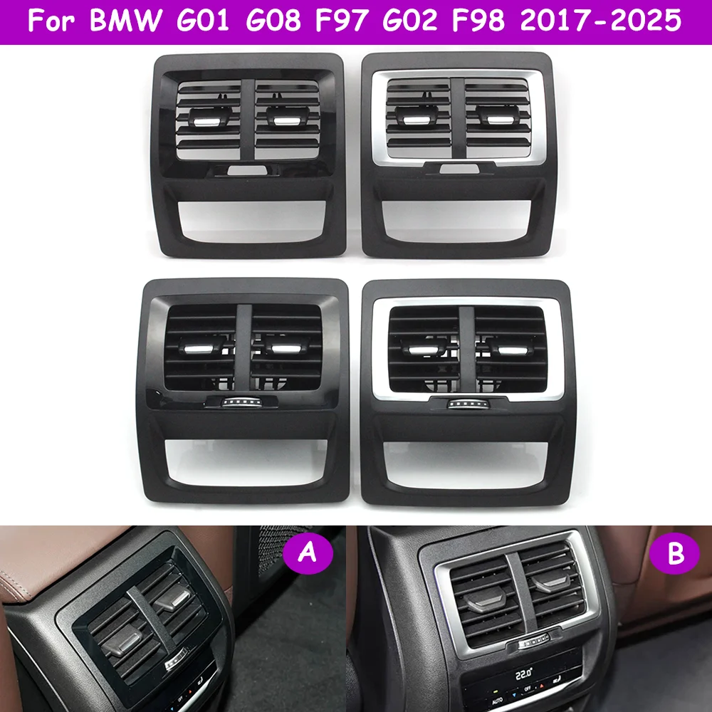 G01 G08 F97 G02 F98 2017-2025 Car Rear AC Vent Grille Air Conditioning Complete Assembly For BMW X3 ix3 BEV X3M X4 X4M
G01 G08 F97 G02 F98 2017-2025 Car Rear AC Vent Grille Air Conditioning Complete Assembly For BMW X3 ix3 BEV X3M X4 X4M