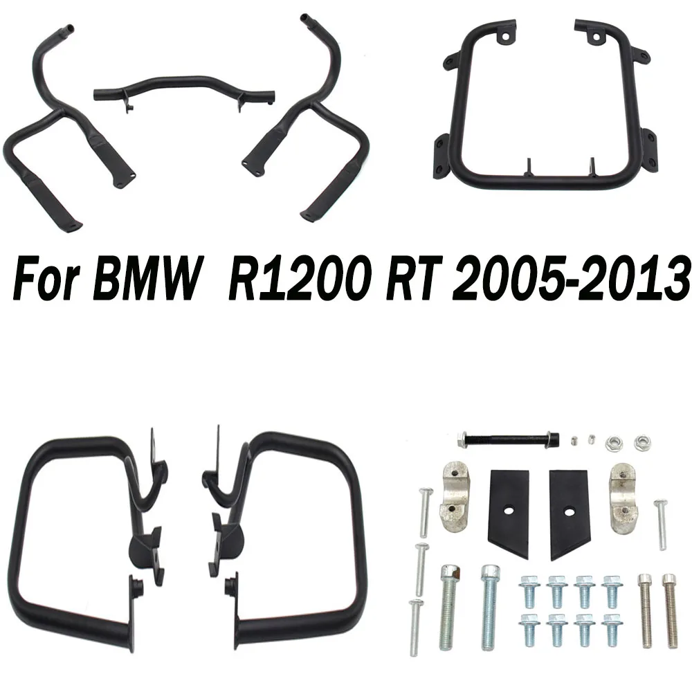 For BMW R 1200 RT 2005-2013 Engine Guard Highway/Freeway Crash Bar Saddlebag Support Front/Rear Protector
For BMW R 1200 RT 2005-2013 Engine Guard Highway/Freeway Crash Bar Saddlebag Support Front/Rear Protector