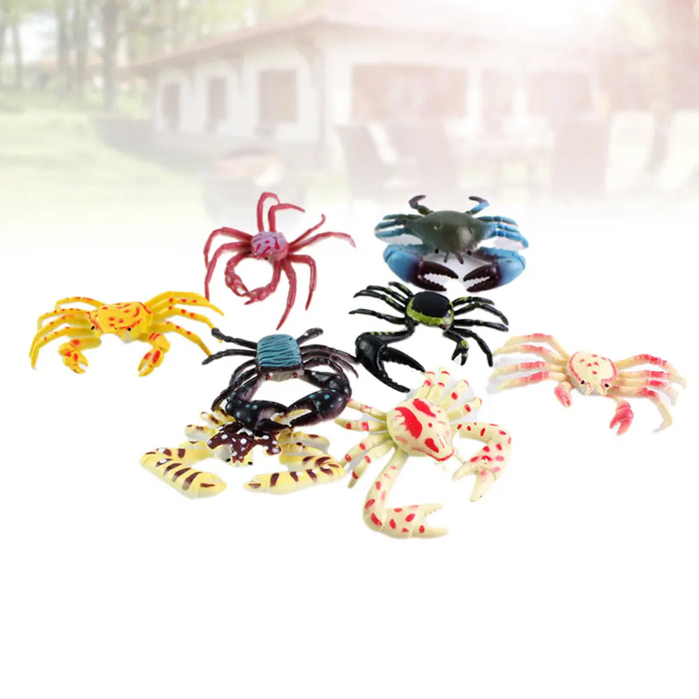 8Pcs Premium Plastic Sea Crab Animal Mold Set Lifelike Chic Educational Learning Tool for Kids Cognition Development Arts Crafts
8Pcs Premium Plastic Sea Crab Animal Mold Set Lifelike Chic Educational Learning Tool for Kids Cognition Development Arts Crafts