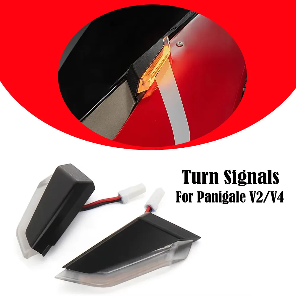For Ducati Panigale V2 PANIGALE V4 V4S V4R Motorcycle LED Turn Signal Lamp Front Flowing Flash Indicator Lights Running Light
For Ducati Panigale V2 PANIGALE V4 V4S V4R Motorcycle LED Turn Signal Lamp Front Flowing Flash Indicator Lights Running Light