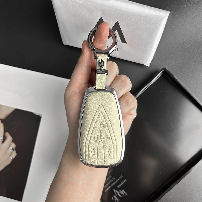 Metal Leather Car Remote Key Cover Case Holder shell Keyring Fob For Changan CS75 PLUS Ultra UNI-K UNI-T CS55 PLUS Oshan X5 X7
Metal Leather Car Remote Key Cover Case Holder shell Keyring Fob For Changan CS75 PLUS Ultra UNI-K UNI-T CS55 PLUS Oshan X5 X7