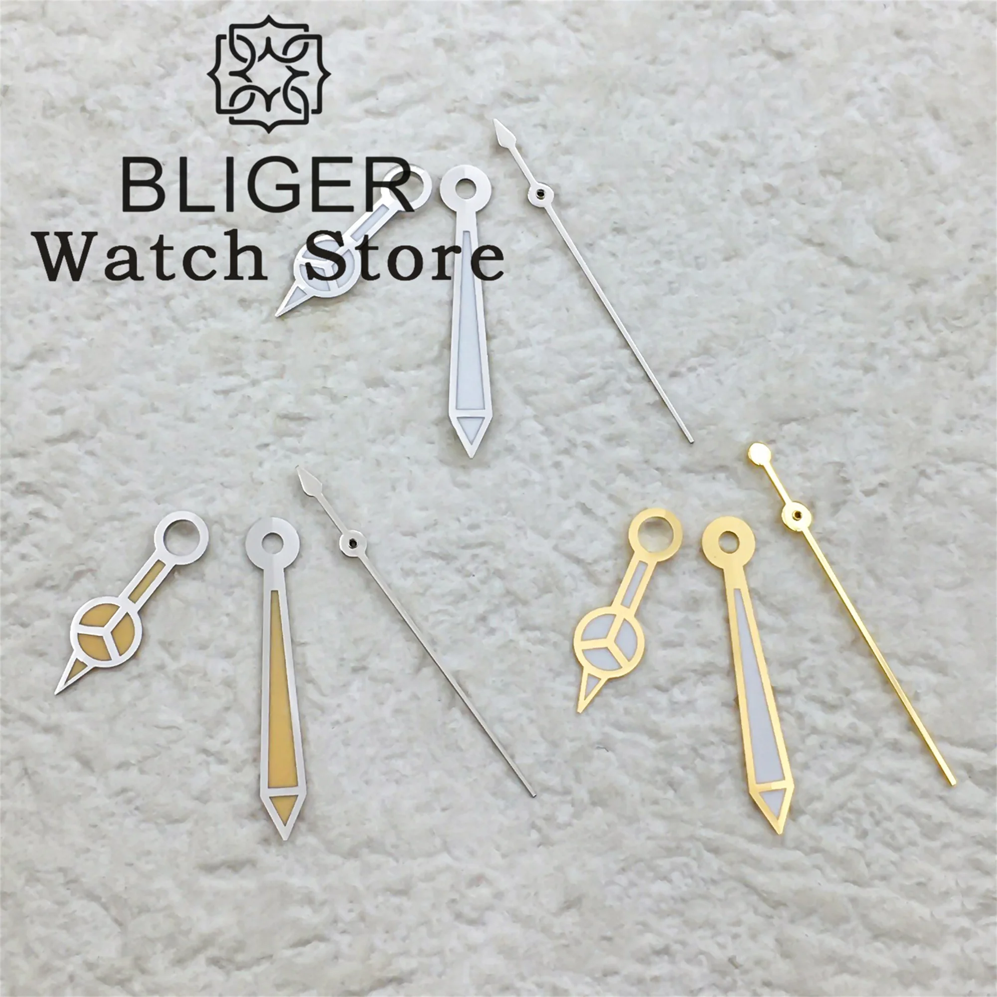 BLIGER Watch Hands Gold Silver Hands Fit NH34 NH35 NH36 NH37 NH38 NH39 NH70 NH72 Movement
BLIGER Watch Hands Gold Silver Hands Fit NH34 NH35 NH36 NH37 NH38 NH39 NH70 NH72 Movement