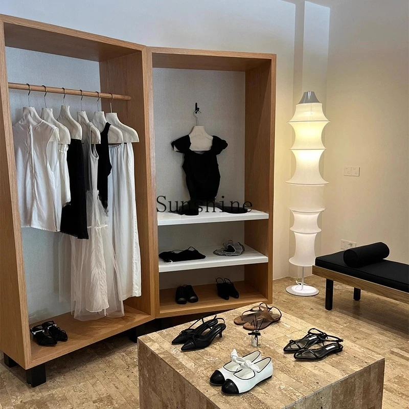 Clothing Display Props Solid Wood Display Hanging Hanger Log Color Shoe Bag Wardrobe Storage
Clothing Display Props Solid Wood Display Hanging Hanger Log Color Shoe Bag Wardrobe Storage
