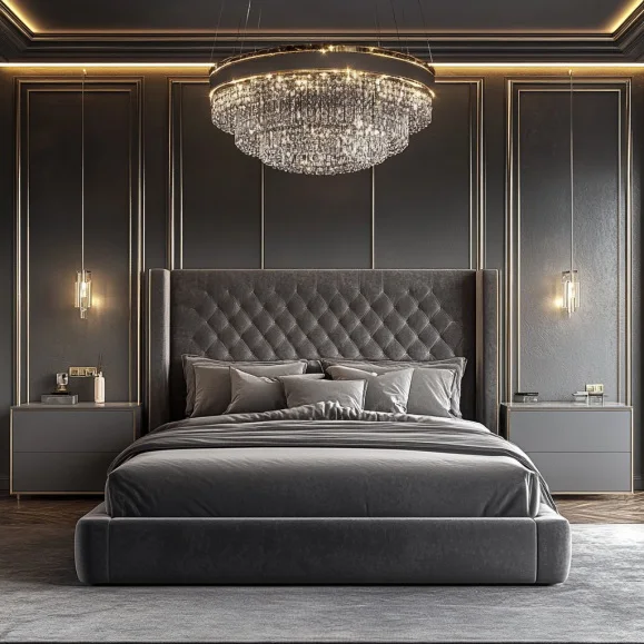 # Modern Wood Upholstered Led Full Size Queen King Luxury Bedroom Set Bed Frame For Apartment Home
# Modern Wood Upholstered Led Full Size Queen King Luxury Bedroom Set Bed Frame For Apartment Home