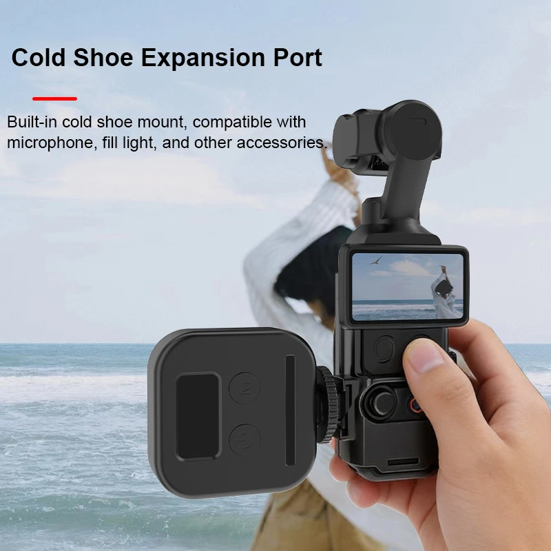 For DJI Osmo Pocket 4/3 Anti-Slip Wrist Strap with Cold Shoe Port Snap-On Lock Expansion Mount ABS PC Gimbal Accessory
For DJI Osmo Pocket 4/3 Anti-Slip Wrist Strap with Cold Shoe Port Snap-On Lock Expansion Mount ABS PC Gimbal Accessory