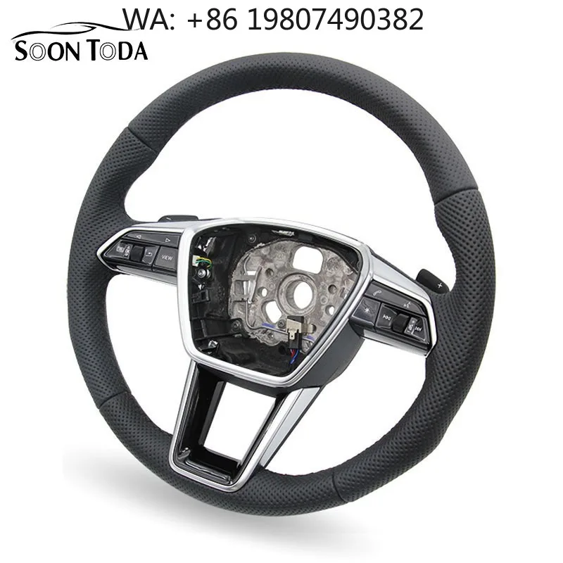 Multi-year Compatible Sportback Carbon Fiber Steering Wheel Soft Leather Trim Custom Stitch Interior Refit Parts For Compact Eur
Multi-year Compatible Sportback Carbon Fiber Steering Wheel Soft Leather Trim Custom Stitch Interior Refit Parts For Compact Eur