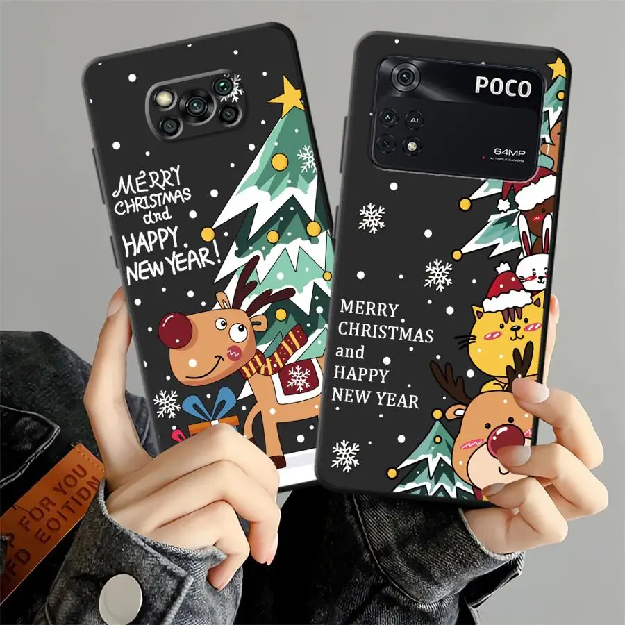 Чехол с Рождеством для Xiaomi Poco C71 M3 M4 M7 Pro C75 C50 F3 M5 C40 F1 X3 X4 X5 X7 Pro C61 Черный мягкий чехол для телефона
Чехол с Рождеством для Xiaomi Poco C71 M3 M4 M7 Pro C75 C50 F3 M5 C40 F1 X3 X4 X5 X7 Pro C61 Черный мягкий чехол для телефона