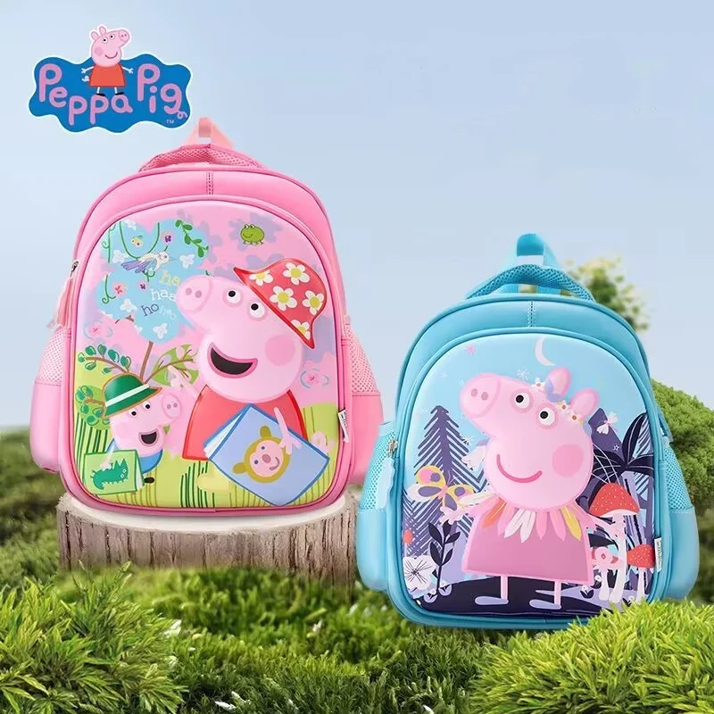Peppa Pig Stationery Children Schoolbag Nylon Kindergarten First Grade Backpack Creative Backpack Baby Casual Bag Year 3-7
Peppa Pig Stationery Children Schoolbag Nylon Kindergarten First Grade Backpack Creative Backpack Baby Casual Bag Year 3-7