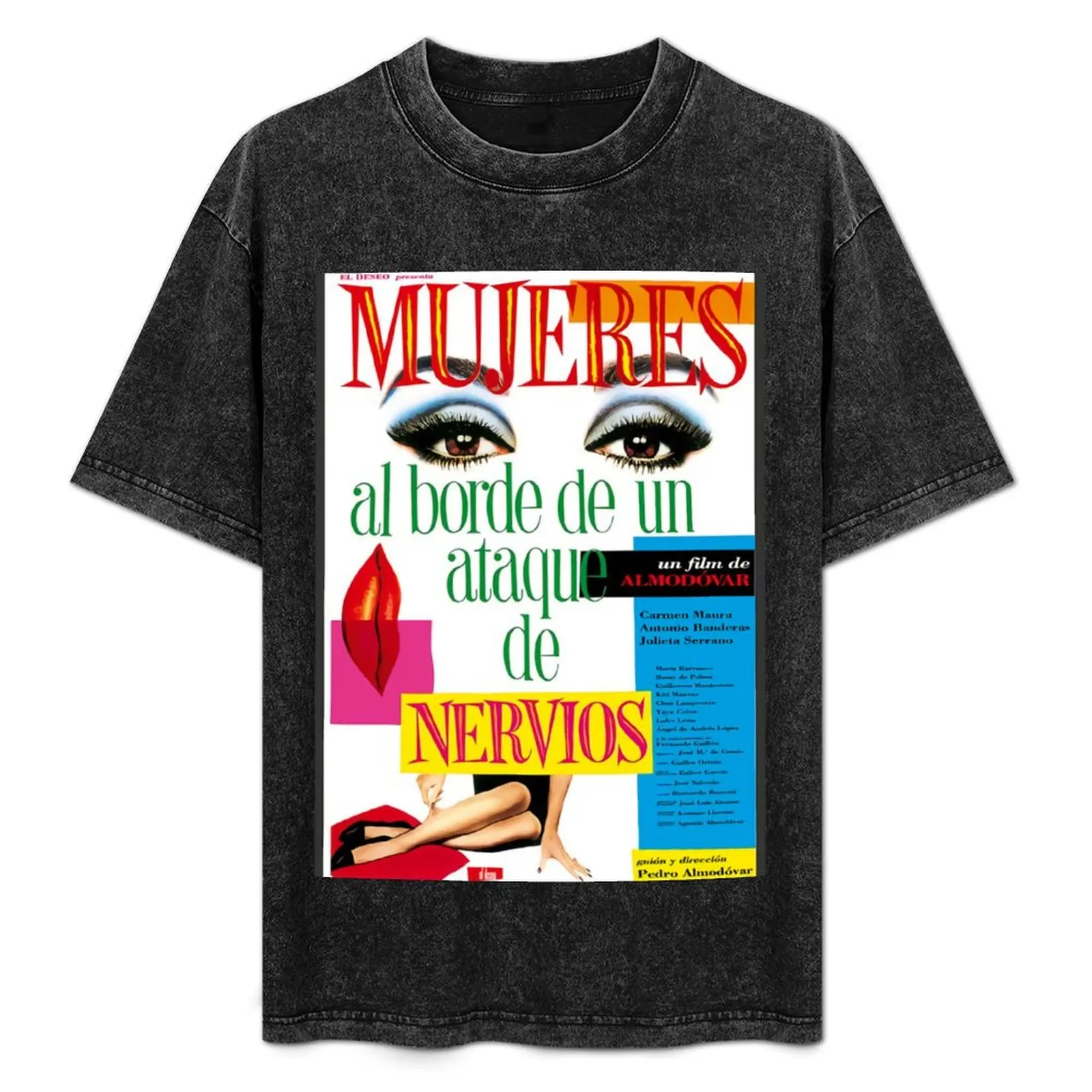 Women On The Verge Poster T-Shirt Basic Plain Tee for Spring and Summer
Women On The Verge Poster T-Shirt Basic Plain Tee for Spring and Summer