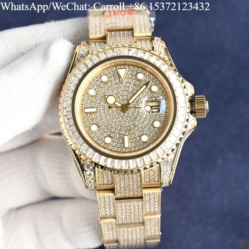 Wholesale Luxury Brand Full Star Diamond Set Men's Quartz Watch Fashion Unique Design Diamond Watches
Wholesale Luxury Brand Full Star Diamond Set Men's Quartz Watch Fashion Unique Design Diamond Watches