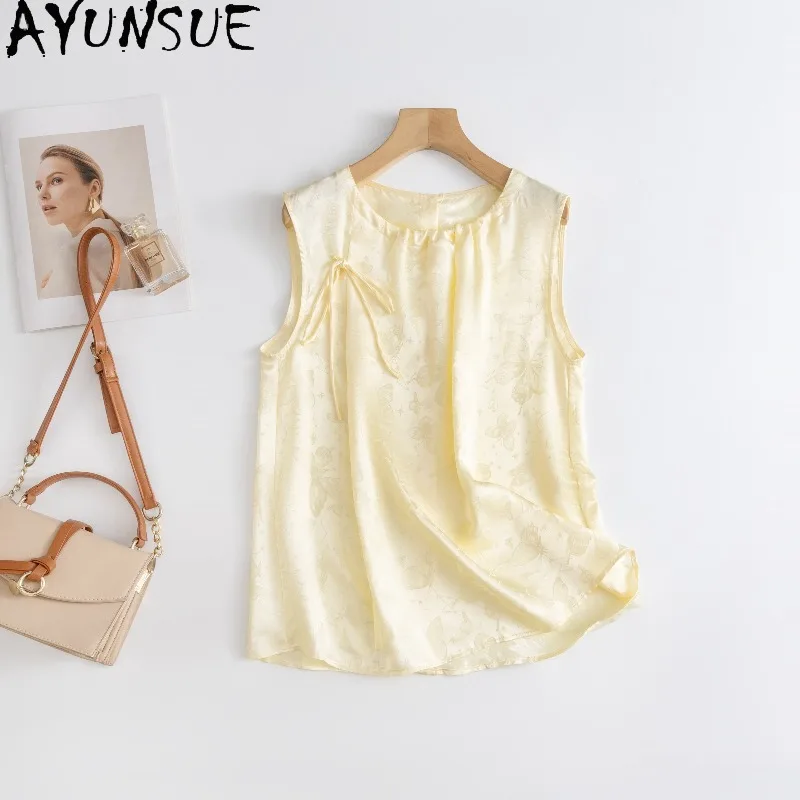 AYUNSUE 100% Women's Tanks Chinese Style O-neck Slanted Tops for Woman Retro Lace-up Tanks Top Woman Clothes Summer Ropa Mujer
AYUNSUE 100% Women's Tanks Chinese Style O-neck Slanted Tops for Woman Retro Lace-up Tanks Top Woman Clothes Summer Ropa Mujer