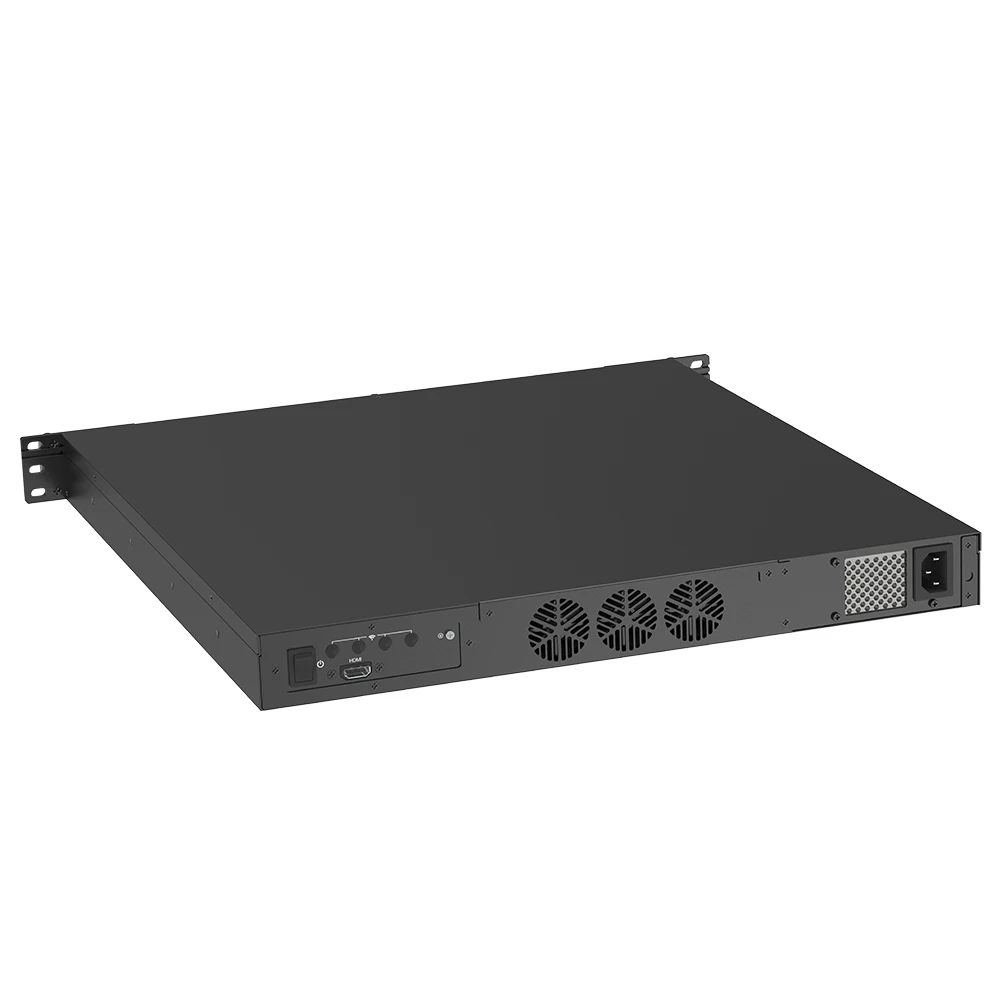 1U Rack-mount Firewall Home Server Mini PC Intel Alder Lake I3 I5 I7 12100T 4/2*10G SFP Network Security Host
1U Rack-mount Firewall Home Server Mini PC Intel Alder Lake I3 I5 I7 12100T 4/2*10G SFP Network Security Host