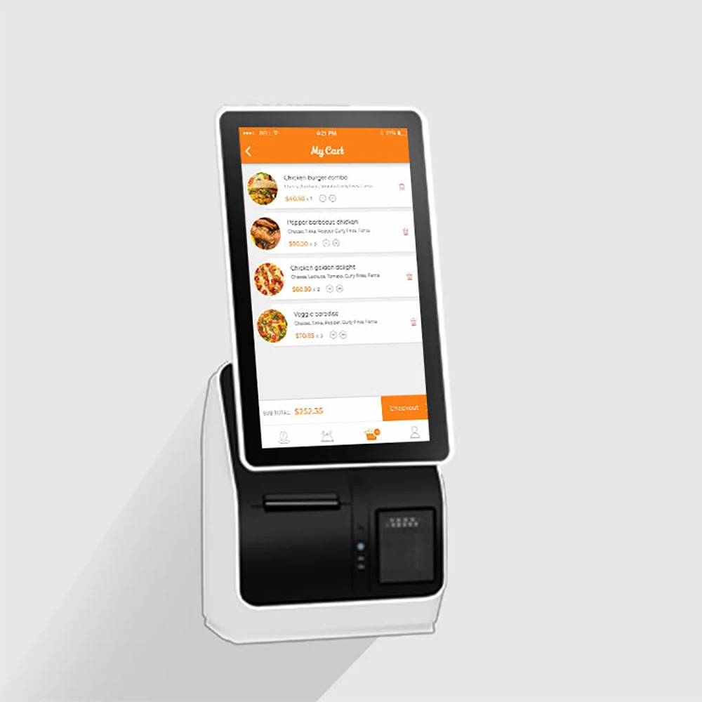 Masung 21.5 Inches Android Point of Sale System Order Touch Screen Checkout Self Service Cash Register Self Service Kiosk
Masung 21.5 Inches Android Point of Sale System Order Touch Screen Checkout Self Service Cash Register Self Service Kiosk
