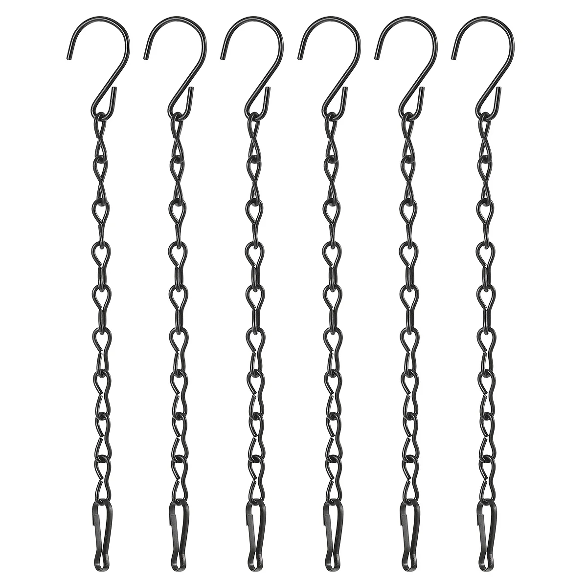 6Pcs Metal Chandeliers Chain Black Hanging Basket Plant Hangers Decorative Chains for Flowerpot Adjustable Hooks Suitable
6Pcs Metal Chandeliers Chain Black Hanging Basket Plant Hangers Decorative Chains for Flowerpot Adjustable Hooks Suitable