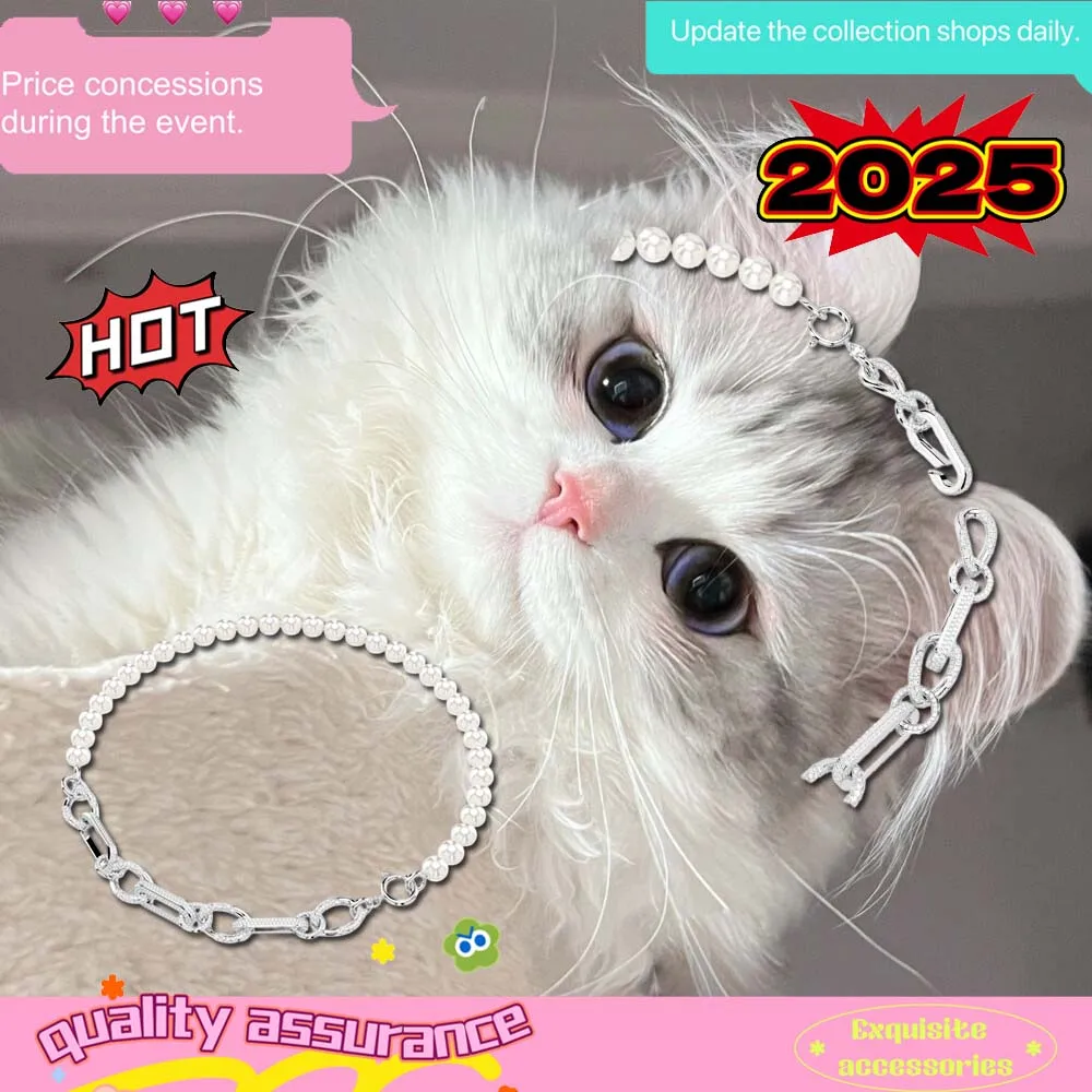 New white imitation pearl exquisite necklace with socialite style romantic and versatile women's cat accessories
New white imitation pearl exquisite necklace with socialite style romantic and versatile women's cat accessories
