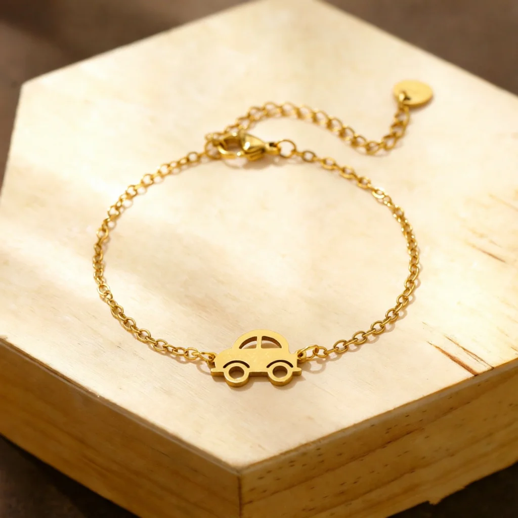 Stainless Steel Pumpkin Carriage Charm Bracelet for Women, Minimalist Delicate Chain Bracelet, Fairy Tale Daily Jewelry Gift
Stainless Steel Pumpkin Carriage Charm Bracelet for Women, Minimalist Delicate Chain Bracelet, Fairy Tale Daily Jewelry Gift